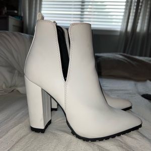 White Booties
